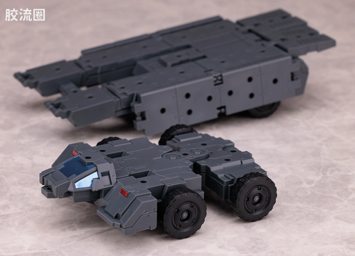30MM 1/144 Extended Armament Vehicle Exa Vechicle（自定义运输车） - 图片