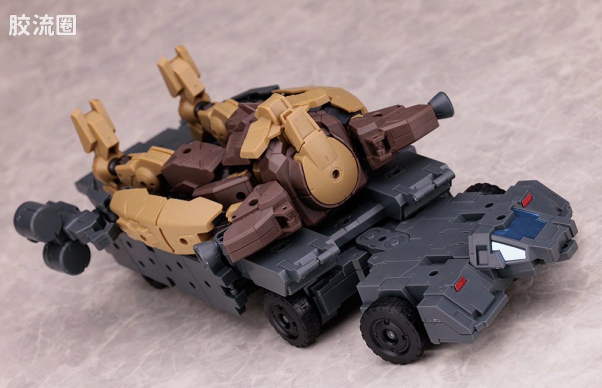 30MM 1/144 Extended Armament Vehicle Exa Vechicle（自定义运输车） - 图片