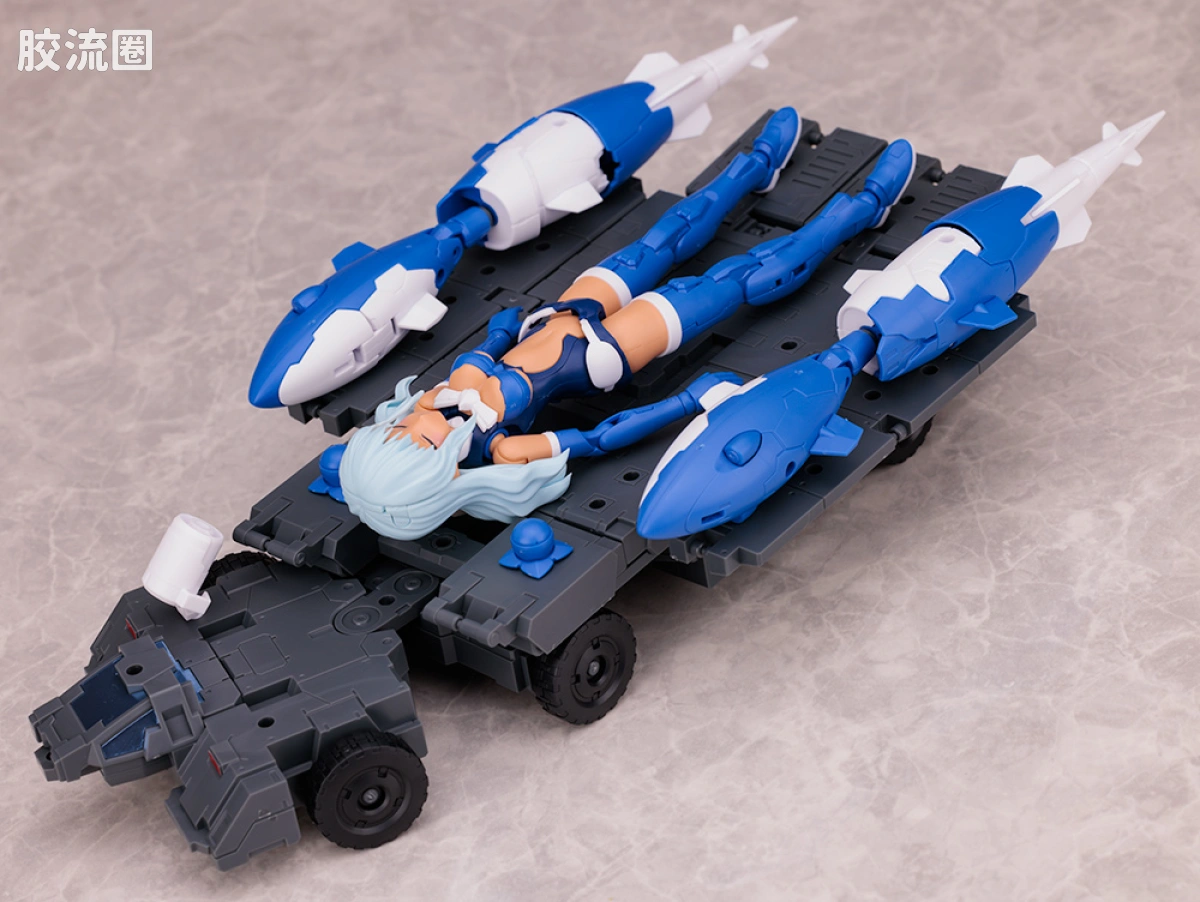 30MM 1/144 Extended Armament Vehicle Exa Vechicle（自定义运输车） - 图片