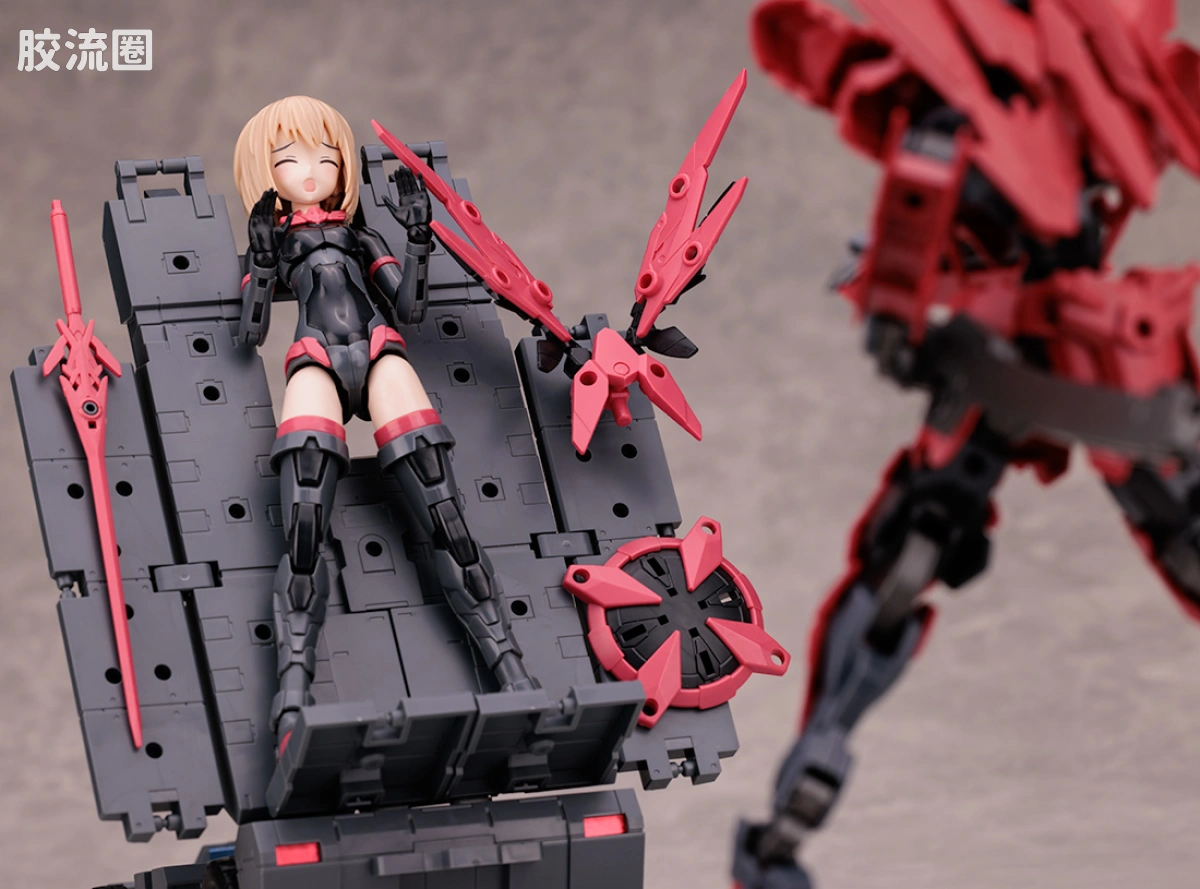 30MM 1/144 Extended Armament Vehicle Exa Vechicle（自定义运输车） - 图片