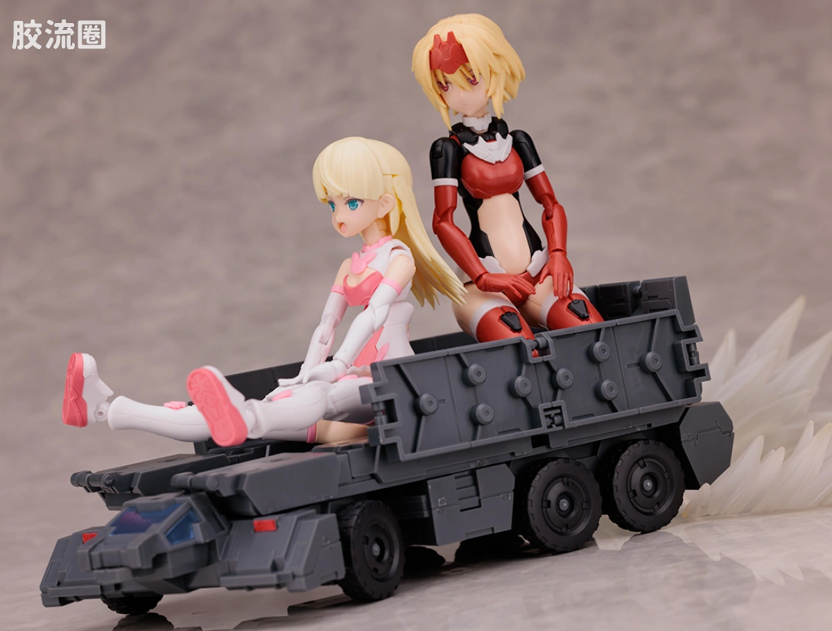 30MM 1/144 Extended Armament Vehicle Exa Vechicle（自定义运输车） - 图片