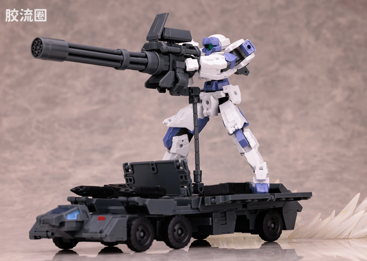 30MM 1/144 Extended Armament Vehicle Exa Vechicle（自定义运输车） - 图片