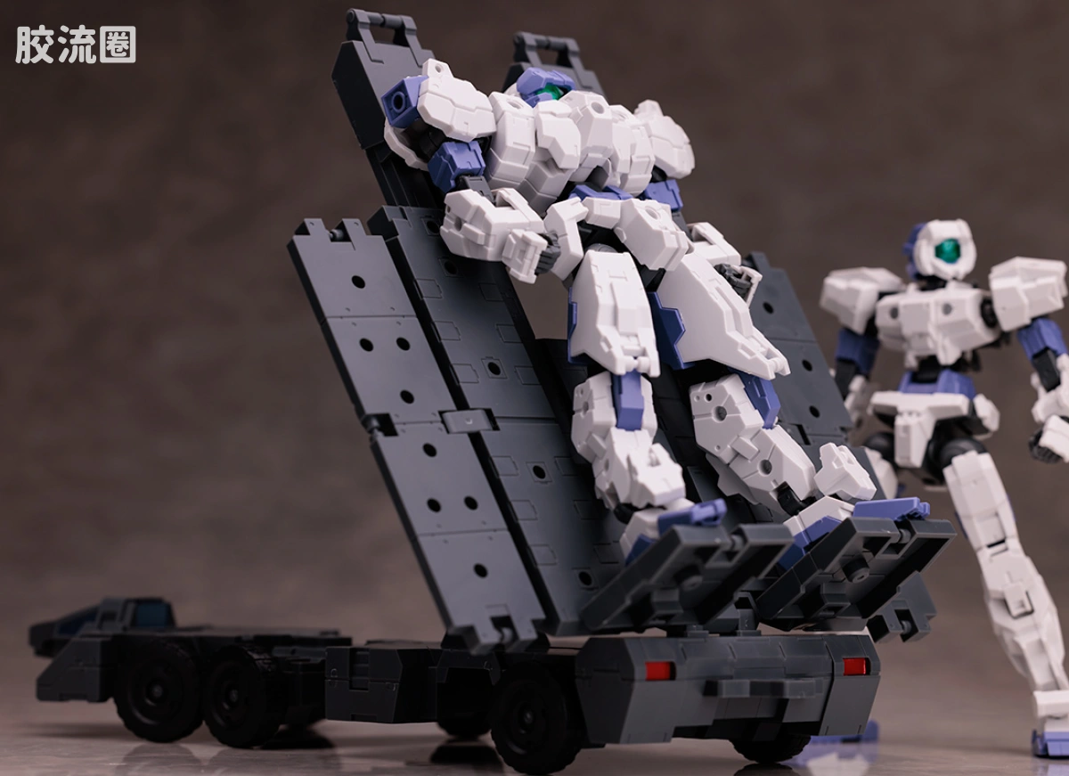 30MM 1/144 Extended Armament Vehicle Exa Vechicle（自定义运输车） - 图片