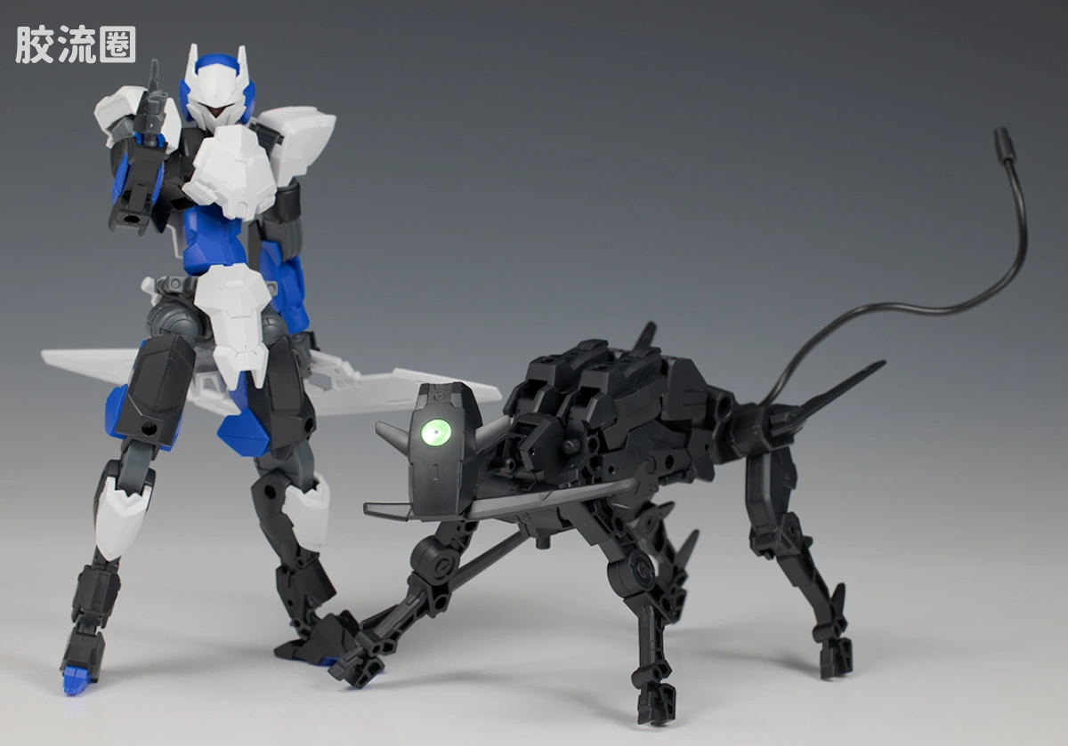 30MM 1/144 Extended Armament Vehicle EV-10 Exa Vehicle(机械狗ver.) - 图片