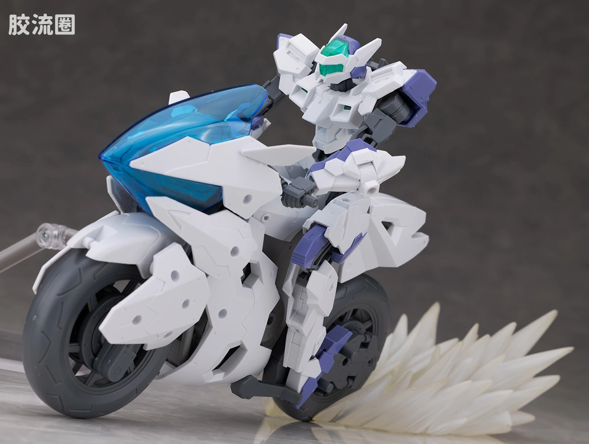 30MM 1/144 Extended Armament Vehicle EXA Vehicle(Boost Blaze Bike Ver.) - 图片