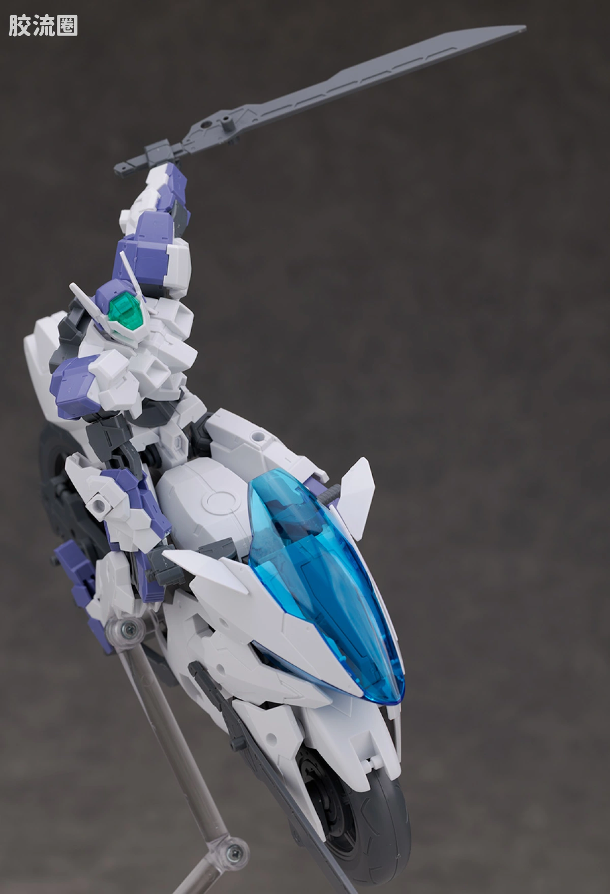 30MM 1/144 Extended Armament Vehicle EXA Vehicle(Boost Blaze Bike Ver.) - 图片
