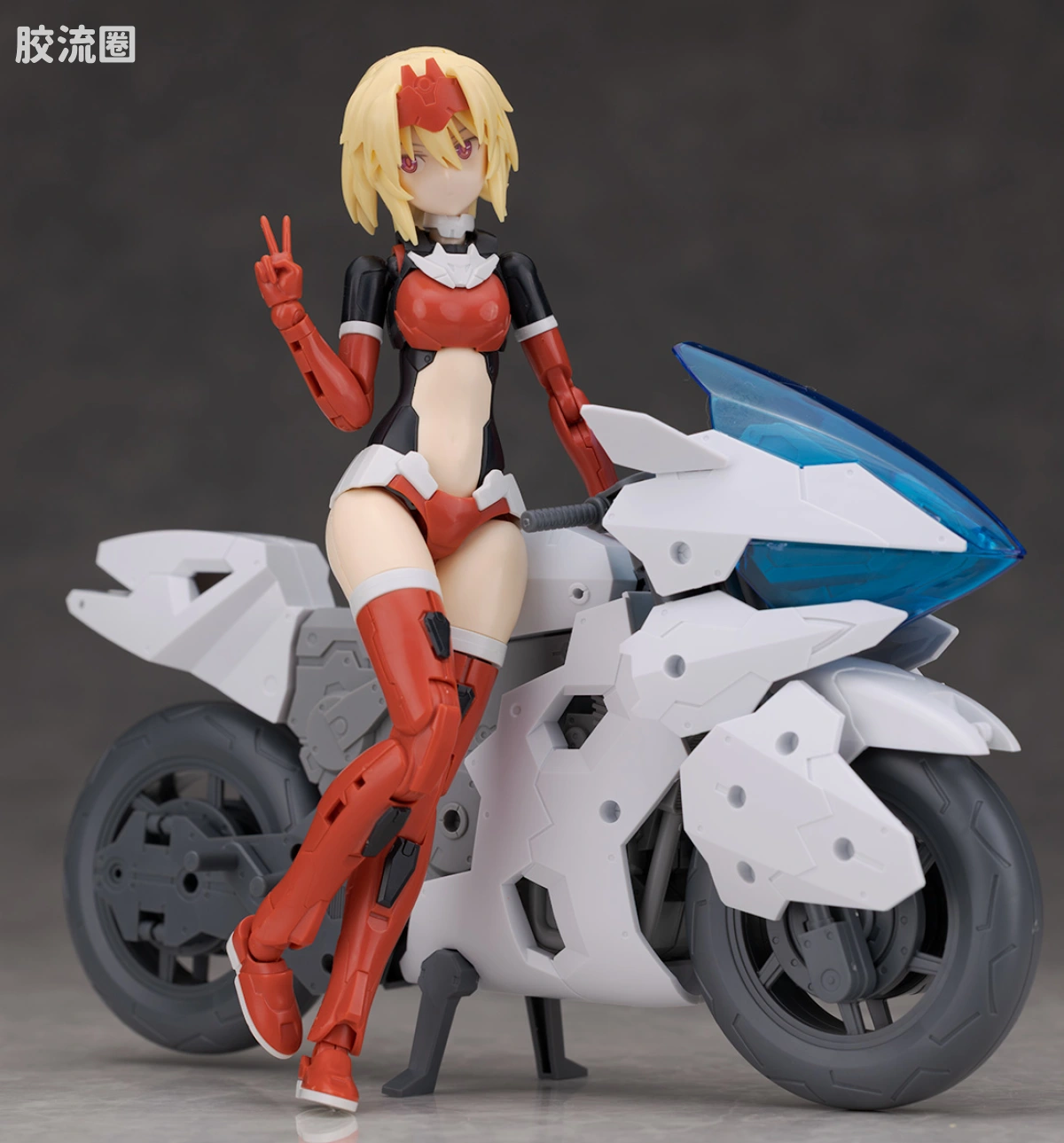 30MM 1/144 Extended Armament Vehicle EXA Vehicle(Boost Blaze Bike Ver.) - 图片