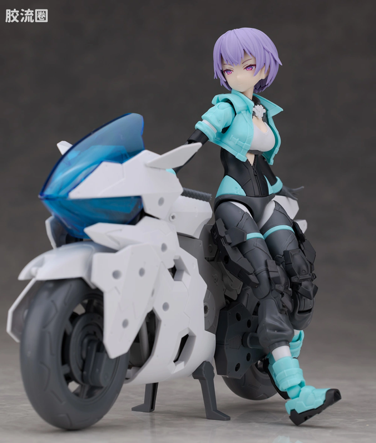 30MM 1/144 Extended Armament Vehicle EXA Vehicle(Boost Blaze Bike Ver.) - 图片