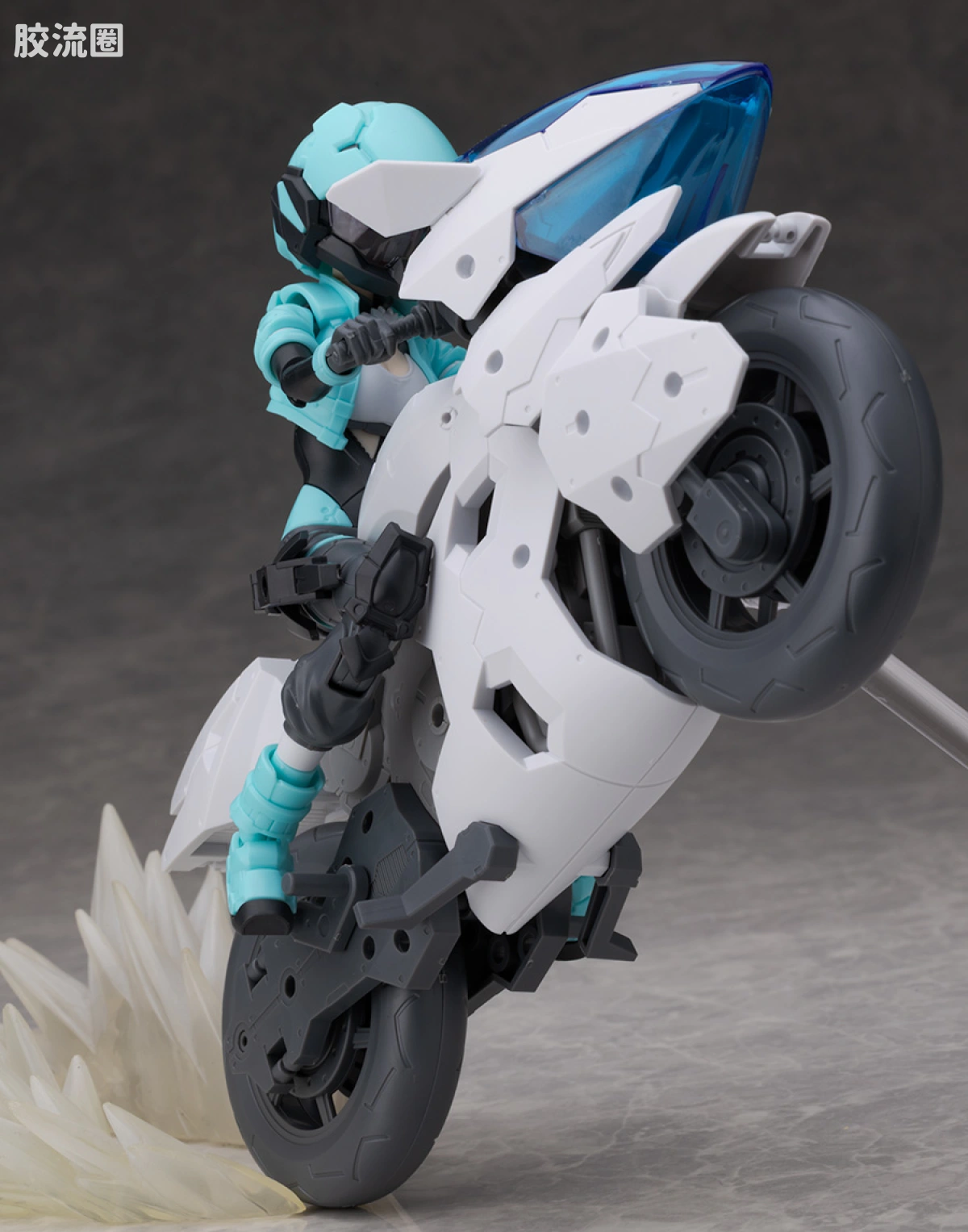 30MM 1/144 Extended Armament Vehicle EXA Vehicle(Boost Blaze Bike Ver.) - 图片