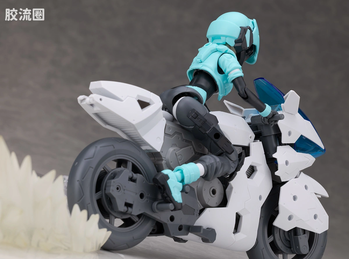30MM 1/144 Extended Armament Vehicle EXA Vehicle(Boost Blaze Bike Ver.) - 图片