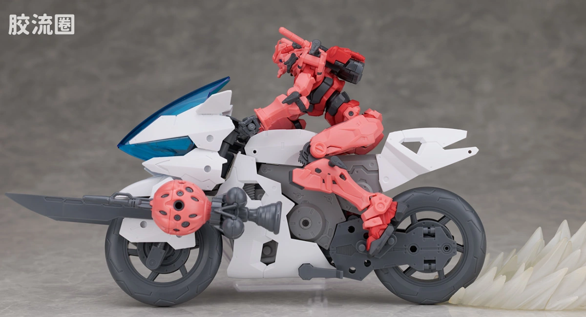 30MM 1/144 Extended Armament Vehicle EXA Vehicle(Boost Blaze Bike Ver.) - 图片