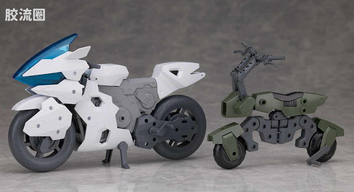 30MM 1/144 Extended Armament Vehicle EXA Vehicle(Boost Blaze Bike Ver.) - 图片