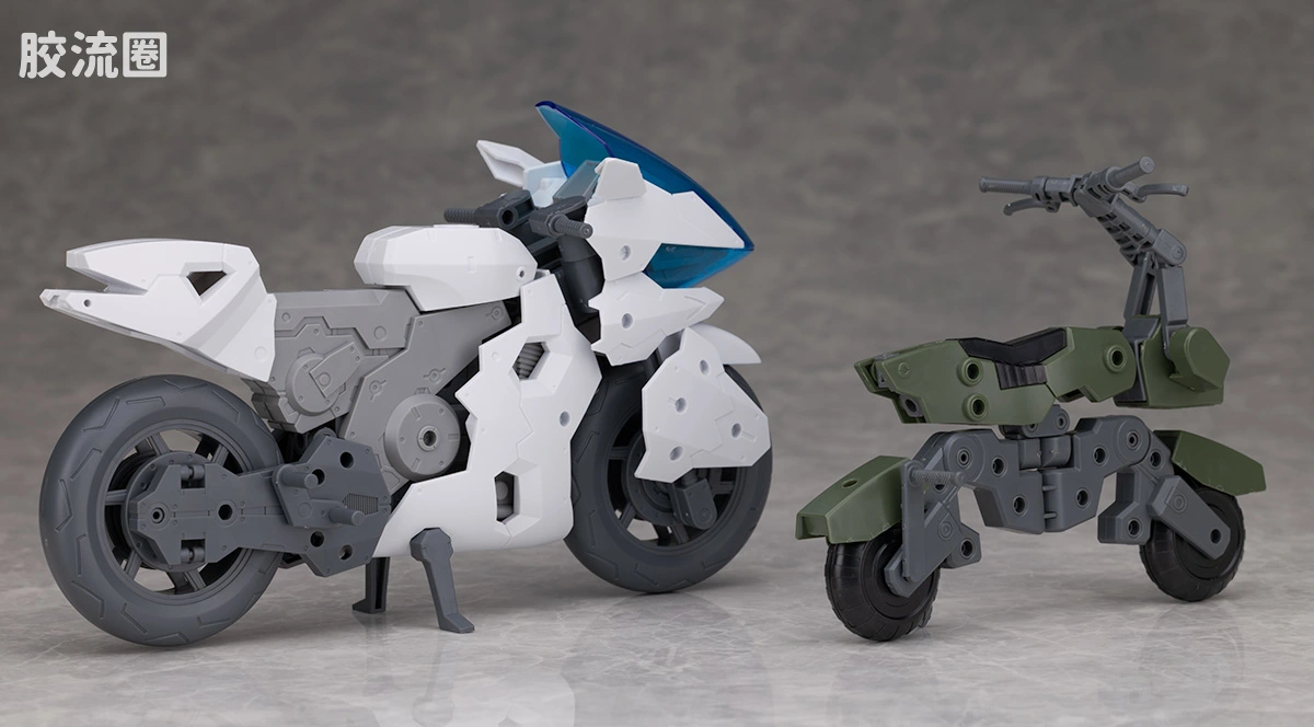 30MM 1/144 Extended Armament Vehicle EXA Vehicle(Boost Blaze Bike Ver.) - 图片