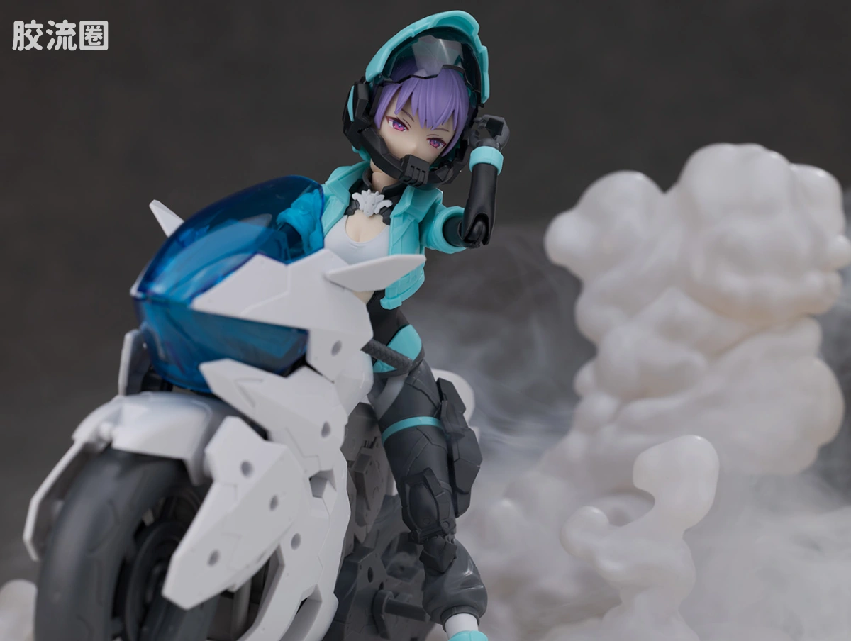 30MM 1/144 Extended Armament Vehicle EXA Vehicle(Boost Blaze Bike Ver.) - 图片