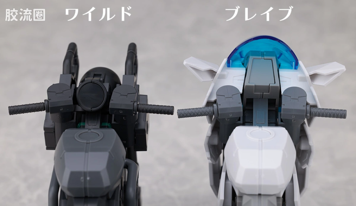 30MM 1/144 Extended Armament Vehicle Exa Vehicle(推进狂野摩托Ver.) - 图片