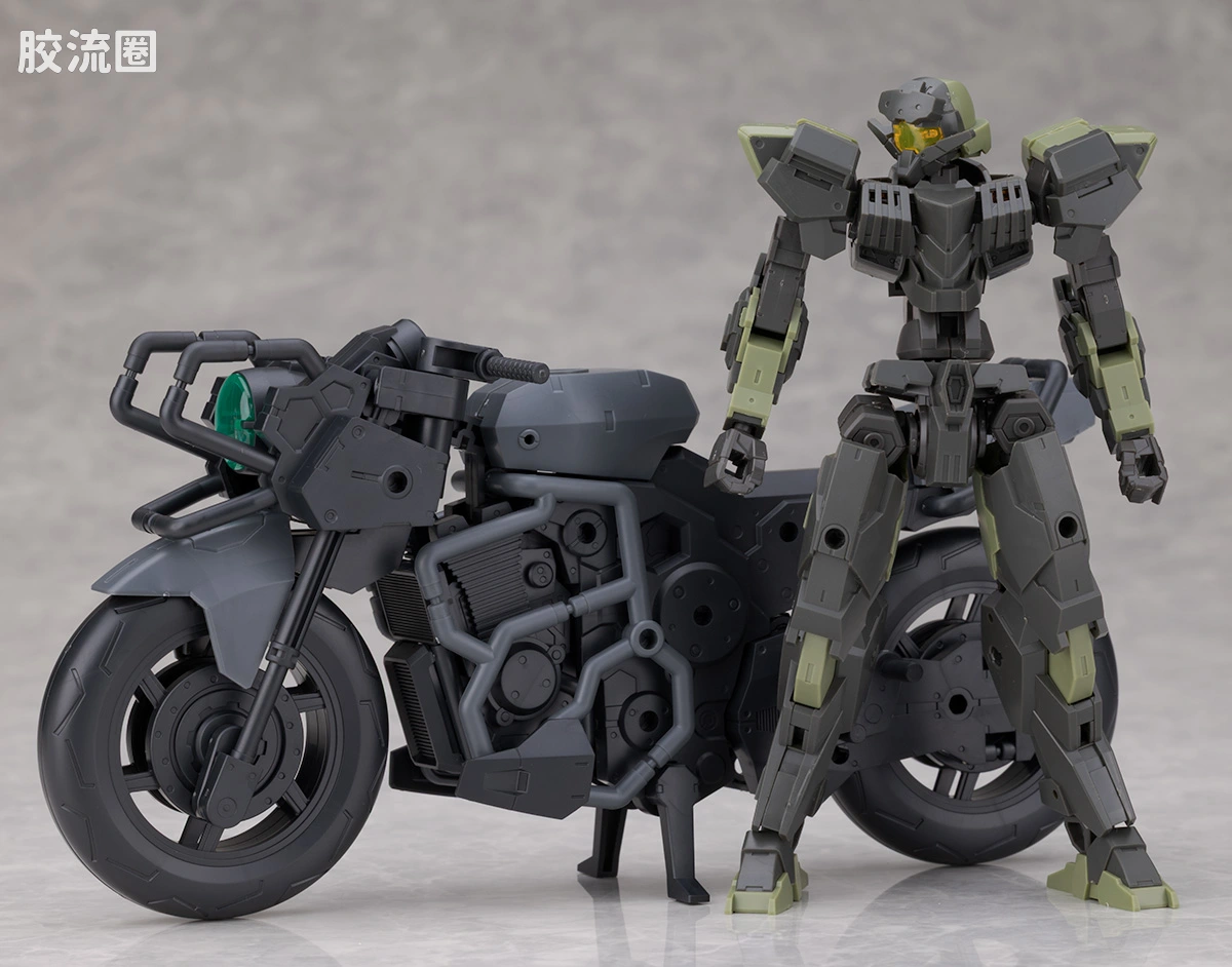 30MM 1/144 Extended Armament Vehicle Exa Vehicle(推进狂野摩托Ver.) - 图片