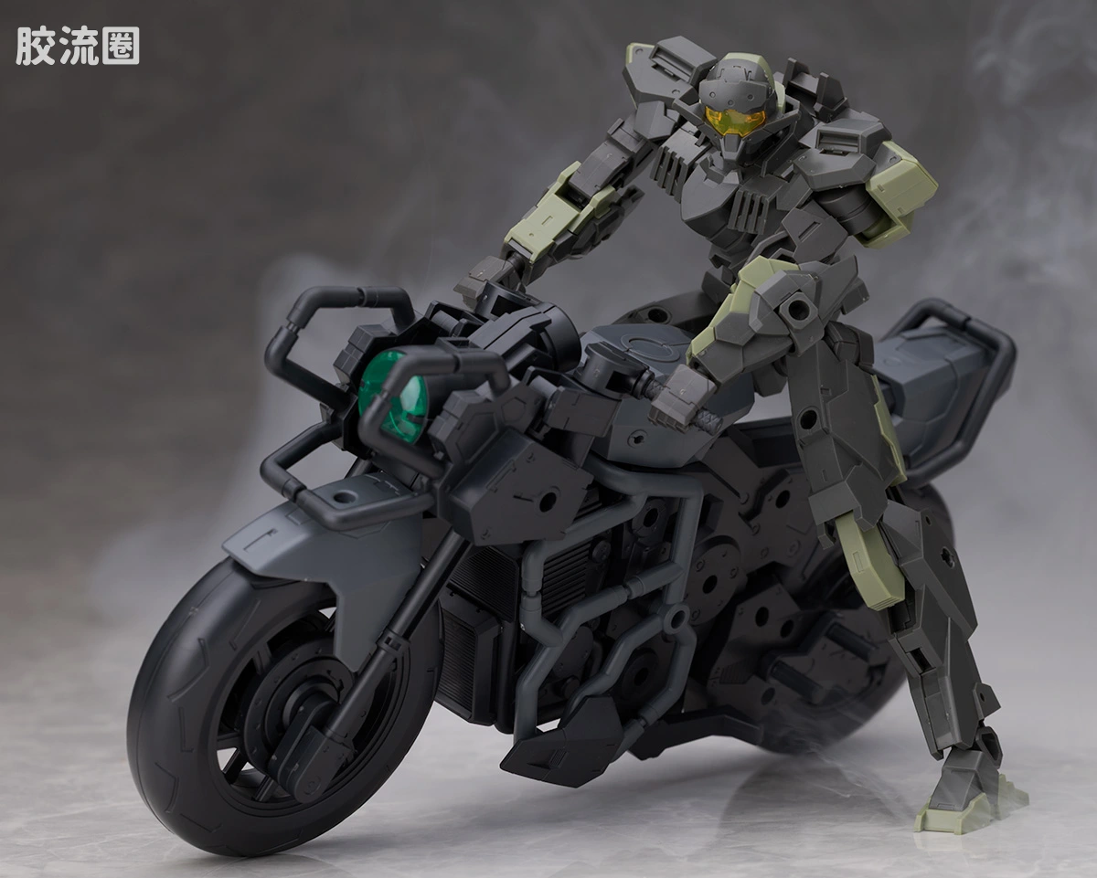30MM 1/144 Extended Armament Vehicle Exa Vehicle(推进狂野摩托Ver.) - 图片