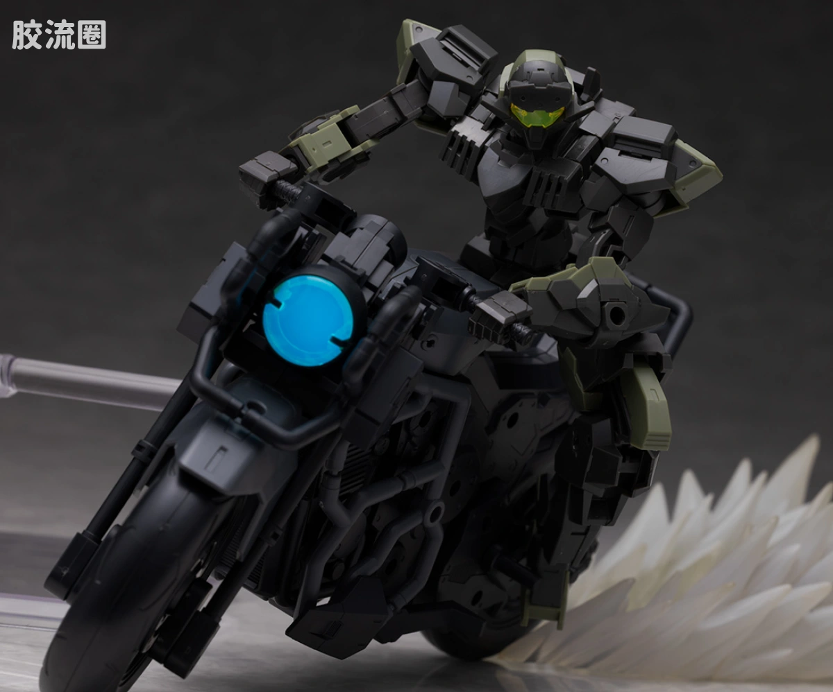 30MM 1/144 Extended Armament Vehicle Exa Vehicle(推进狂野摩托Ver.) - 图片