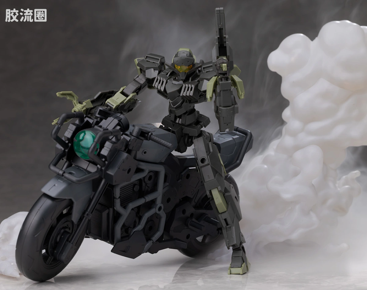 30MM 1/144 Extended Armament Vehicle Exa Vehicle(推进狂野摩托Ver.) - 图片