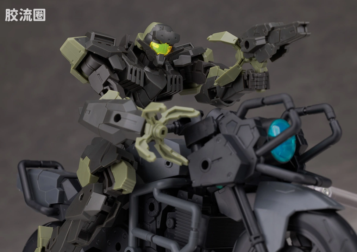 30MM 1/144 Extended Armament Vehicle Exa Vehicle(推进狂野摩托Ver.) - 图片