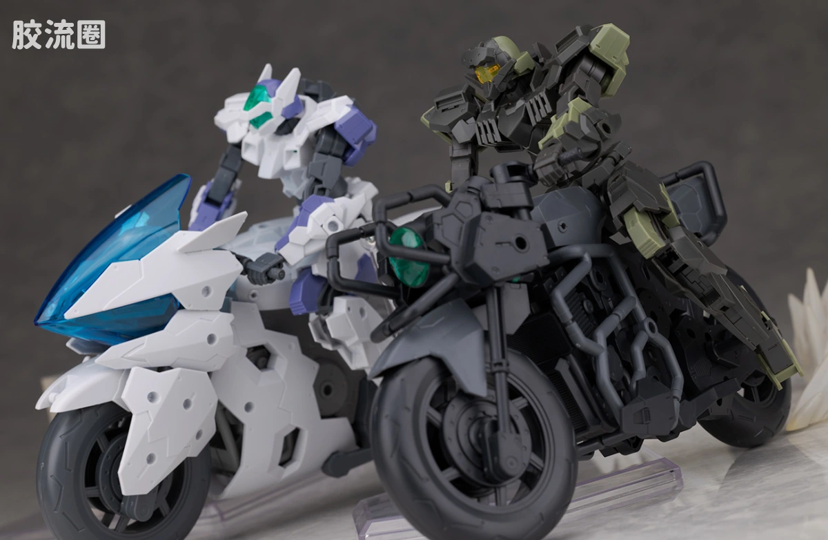 30MM 1/144 Extended Armament Vehicle Exa Vehicle(推进狂野摩托Ver.) - 图片