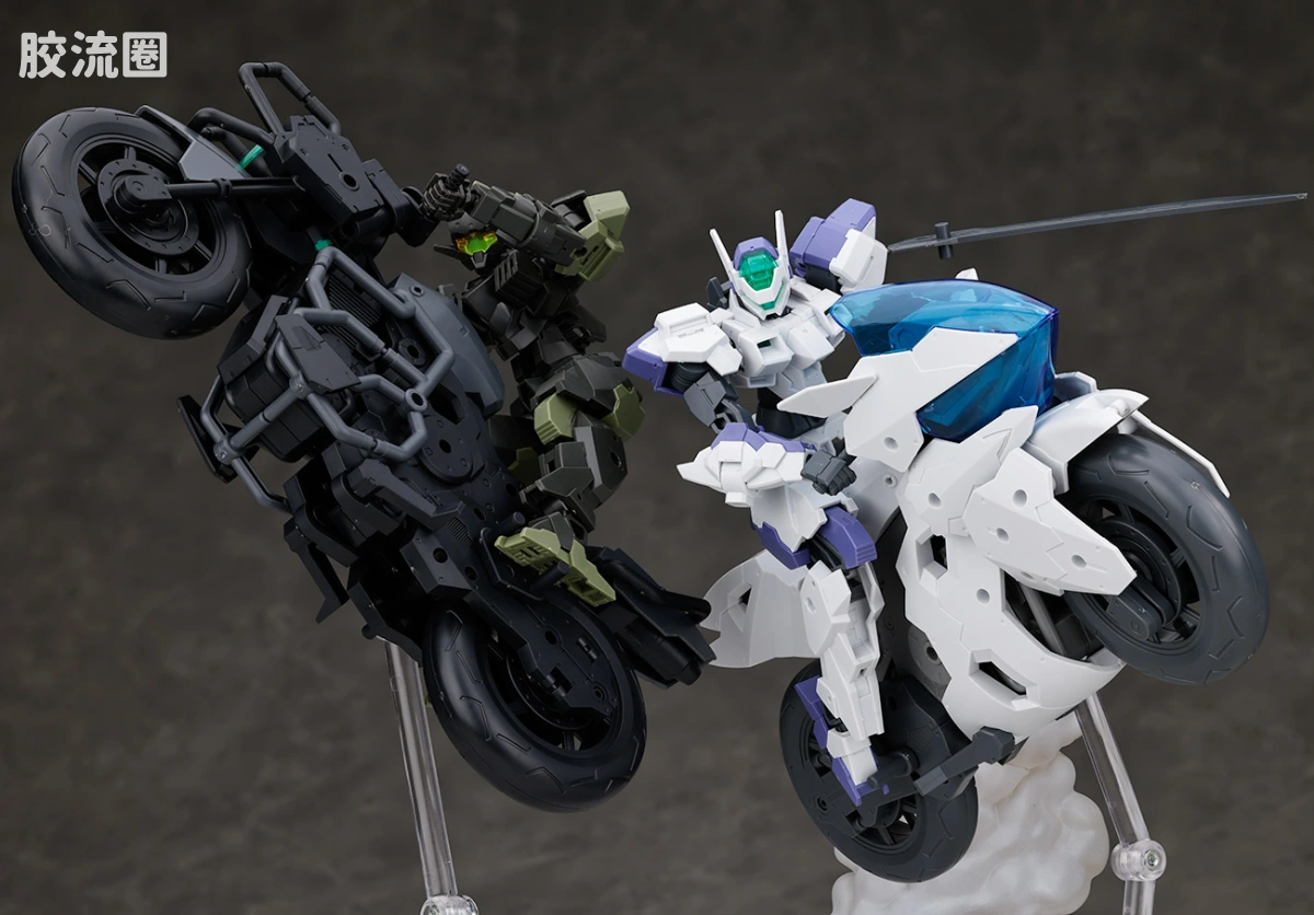 30MM 1/144 Extended Armament Vehicle Exa Vehicle(推进狂野摩托Ver.) - 图片