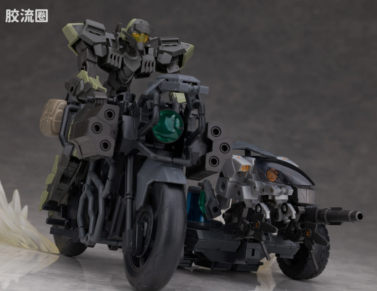 30MM 1/144 Extended Armament Vehicle Exa Vehicle(推进狂野摩托Ver.) - 图片