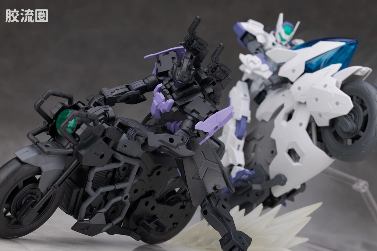 30MM 1/144 Extended Armament Vehicle Exa Vehicle(推进狂野摩托Ver.) - 图片