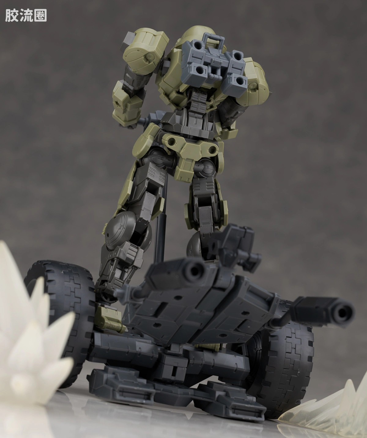 30MM 1/144 Extended Armament Vehicle EXA Vehicle(机动平衡车Ver.) - 图片