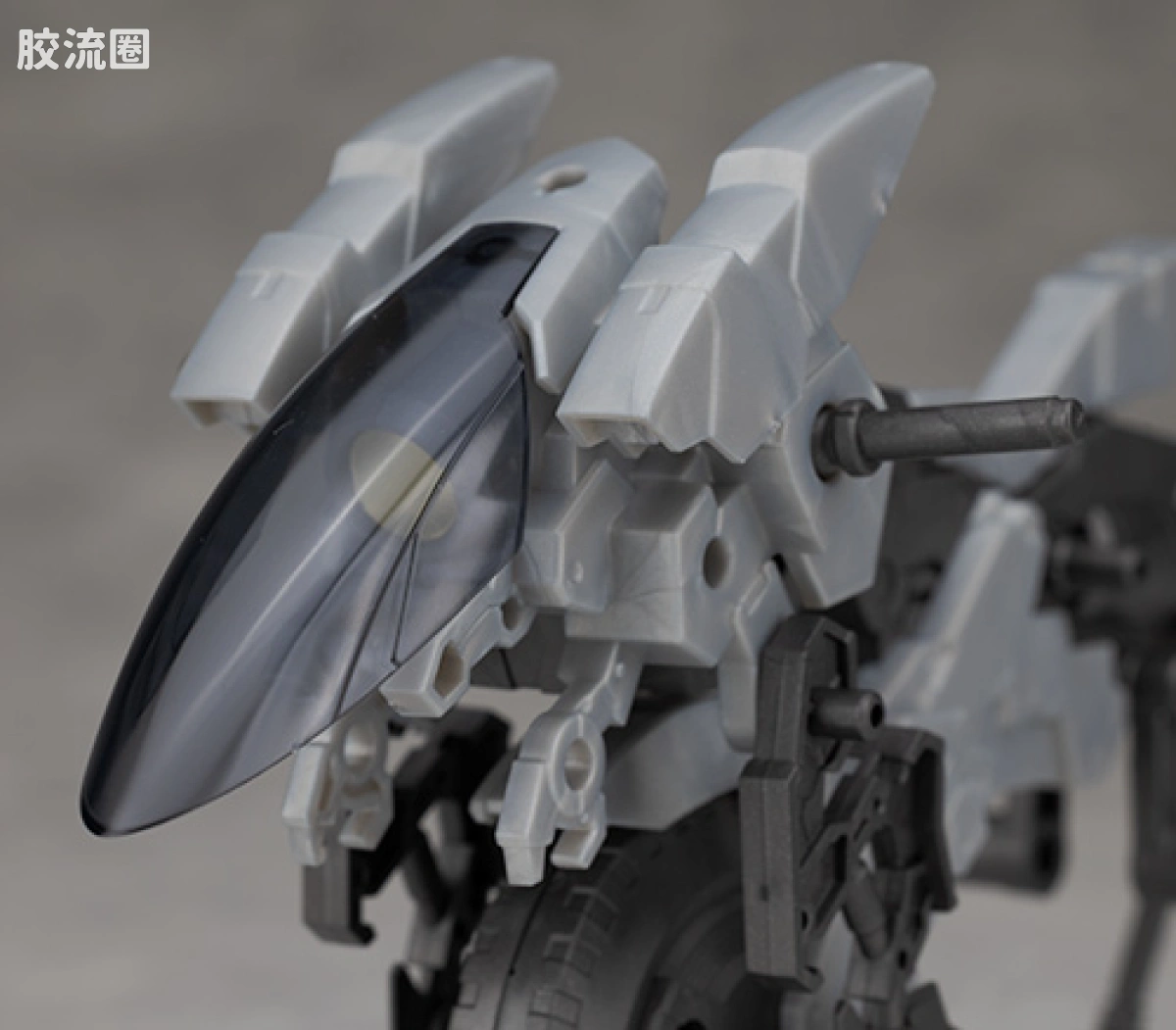 30MM 1/144 Extended Armament Vehicle Exa Vehicle(金属色加农机车ver.) - 图片
