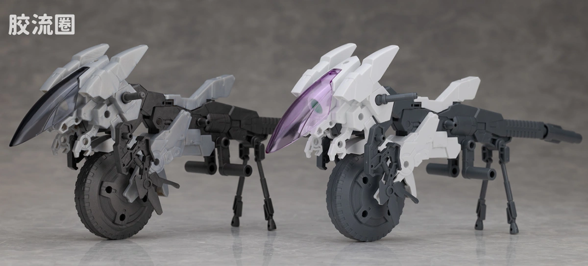 30MM 1/144 Extended Armament Vehicle Exa Vehicle(金属色加农机车ver.) - 图片