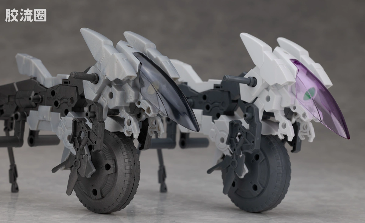 30MM 1/144 Extended Armament Vehicle Exa Vehicle(金属色加农机车ver.) - 图片