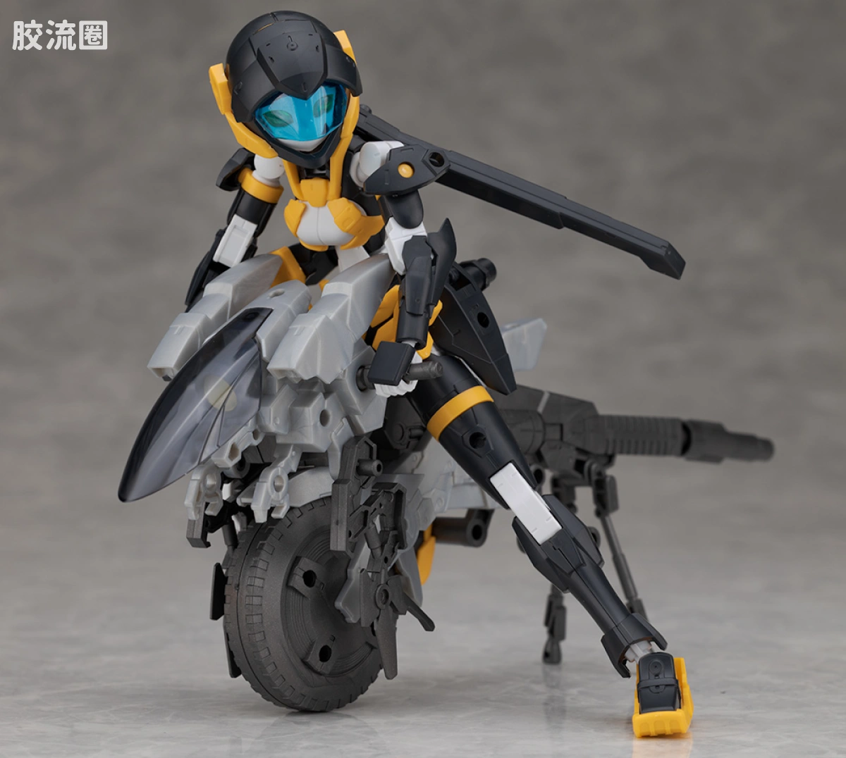 30MM 1/144 Extended Armament Vehicle Exa Vehicle(金属色加农机车ver.) - 图片