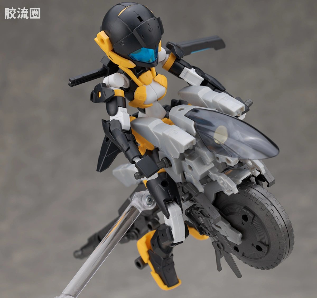 30MM 1/144 Extended Armament Vehicle Exa Vehicle(金属色加农机车ver.) - 图片