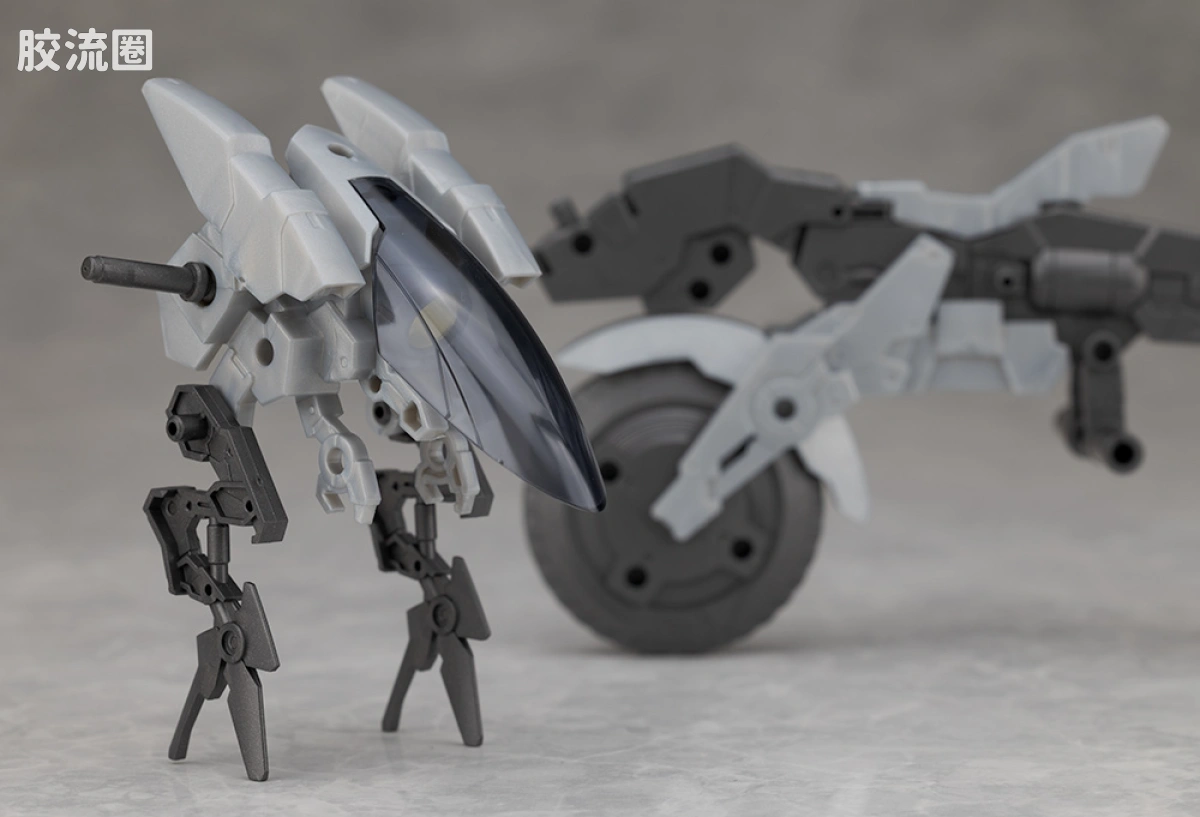 30MM 1/144 Extended Armament Vehicle Exa Vehicle(金属色加农机车ver.) - 图片