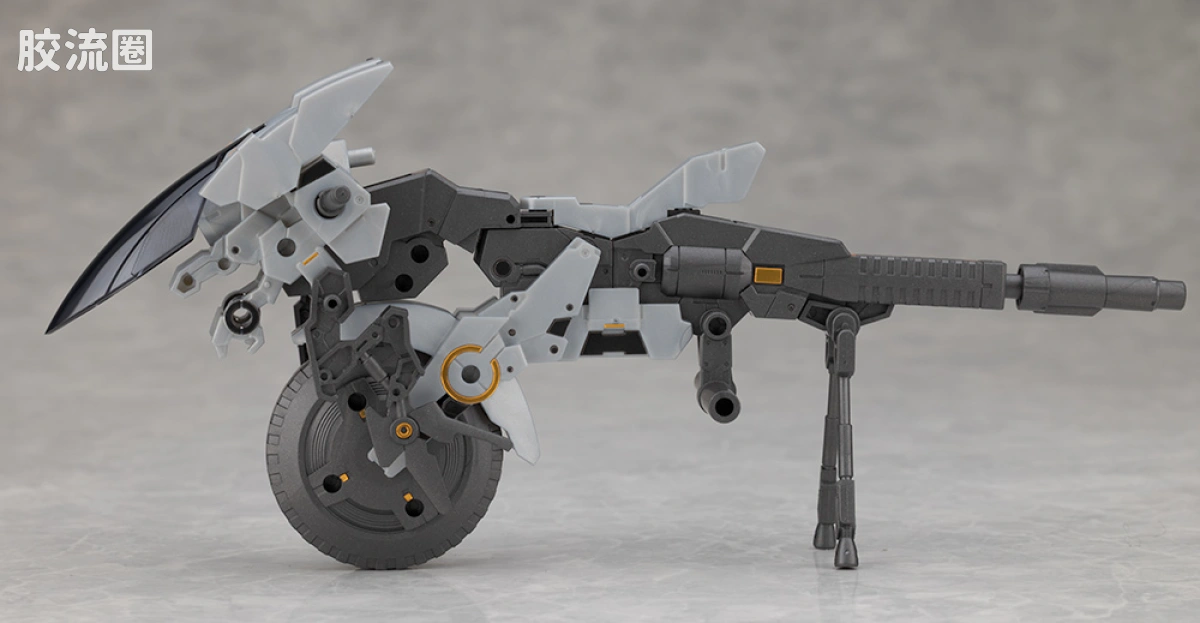 30MM 1/144 Extended Armament Vehicle Exa Vehicle(金属色加农机车ver.) - 图片