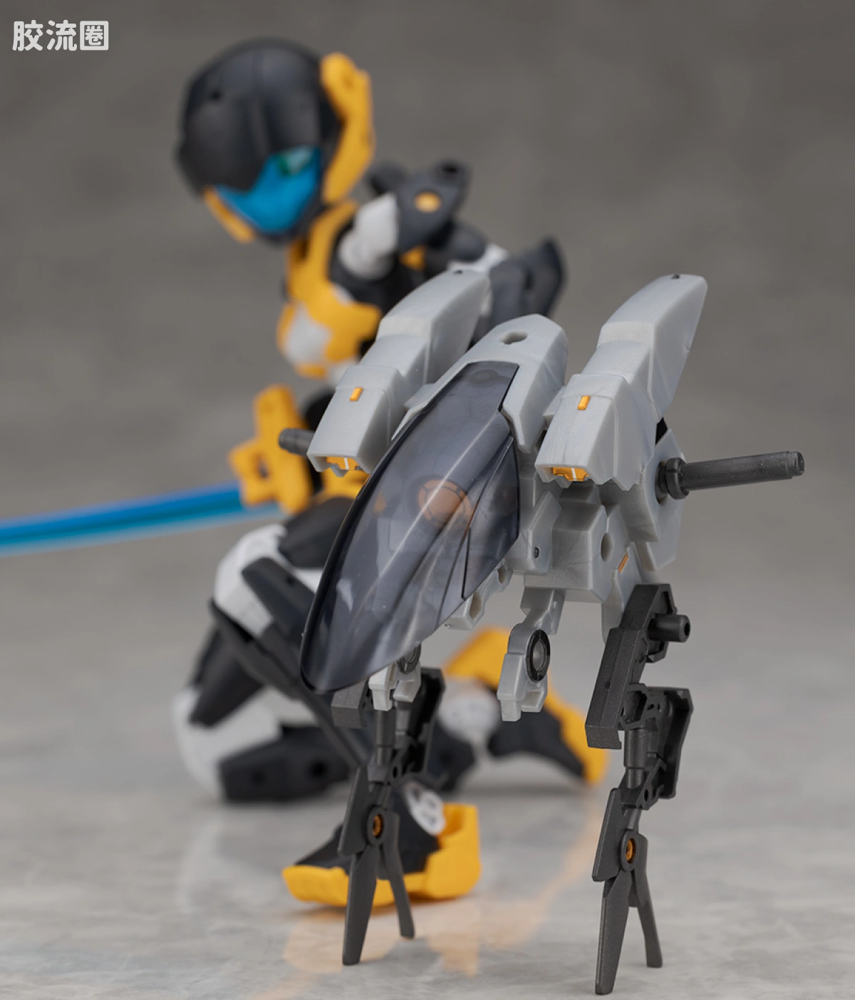 30MM 1/144 Extended Armament Vehicle Exa Vehicle(金属色加农机车ver.) - 图片