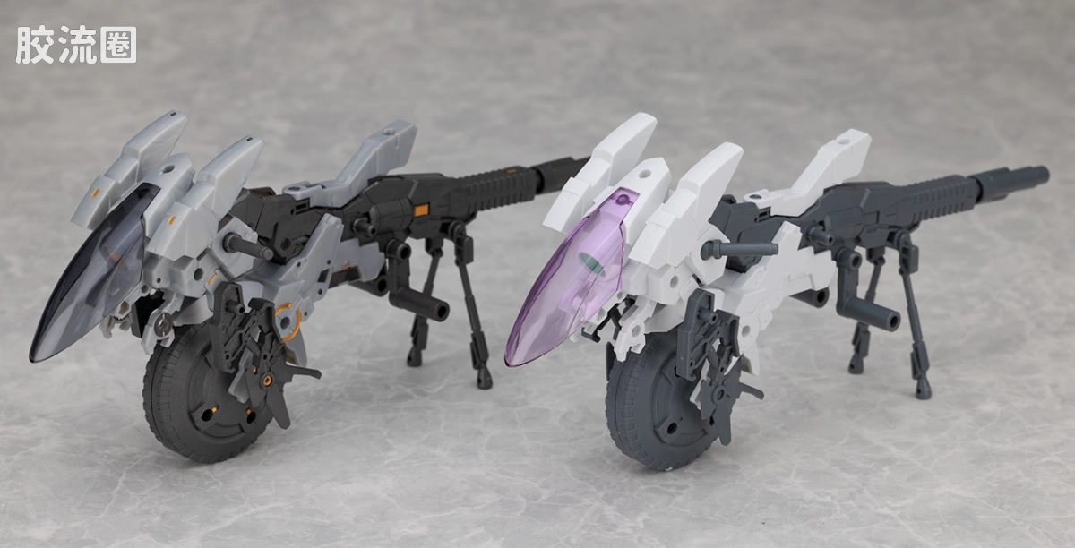 30MM 1/144 Extended Armament Vehicle Exa Vehicle(金属色加农机车ver.) - 图片
