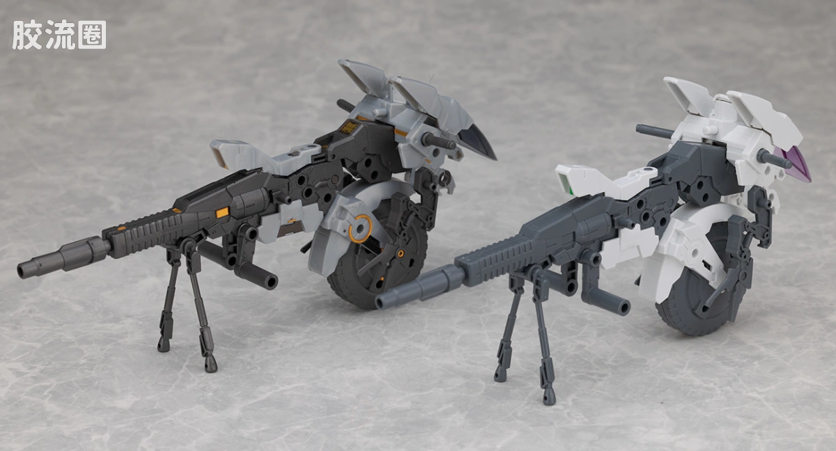 30MM 1/144 Extended Armament Vehicle Exa Vehicle(金属色加农机车ver.) - 图片