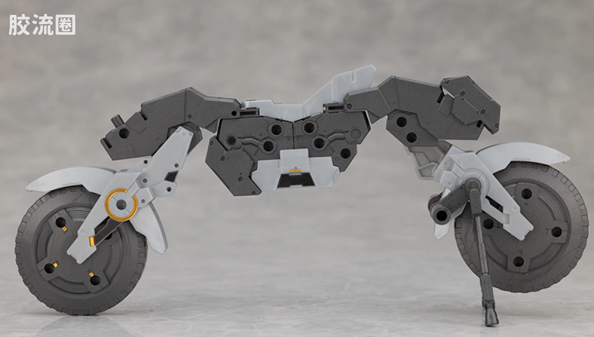 30MM 1/144 Extended Armament Vehicle Exa Vehicle(金属色加农机车ver.) - 图片