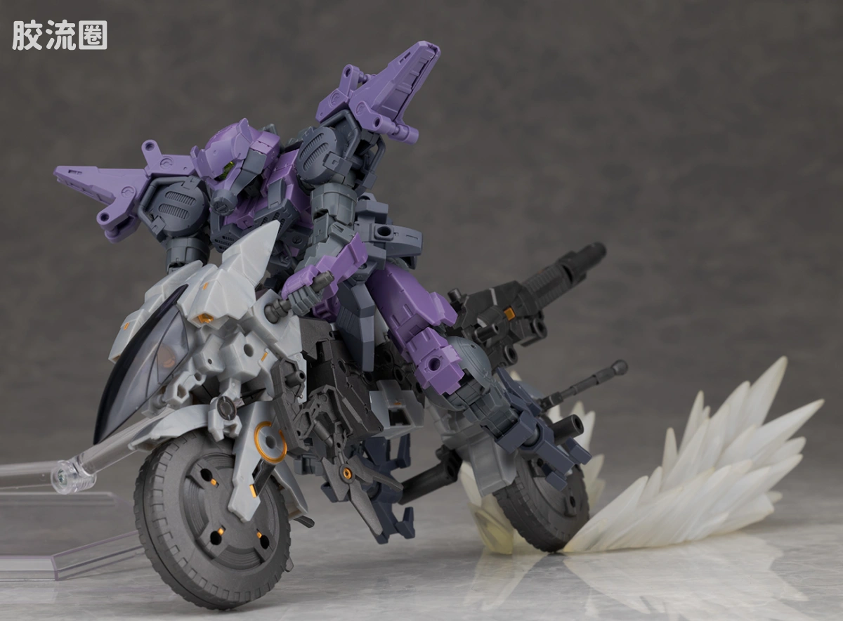 30MM 1/144 Extended Armament Vehicle Exa Vehicle(金属色加农机车ver.) - 图片