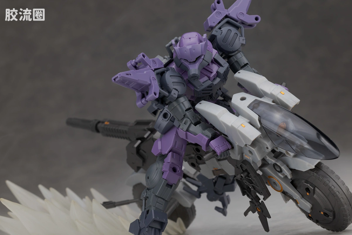 30MM 1/144 Extended Armament Vehicle Exa Vehicle(金属色加农机车ver.) - 图片