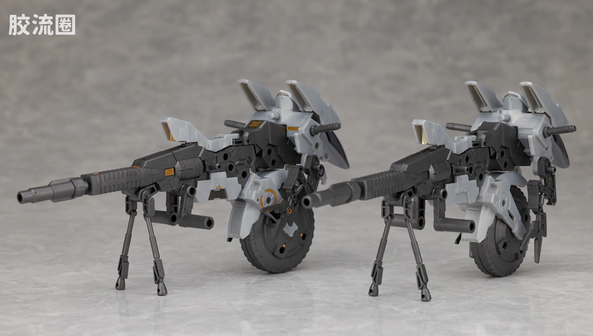 30MM 1/144 Extended Armament Vehicle Exa Vehicle(金属色加农机车ver.) - 图片