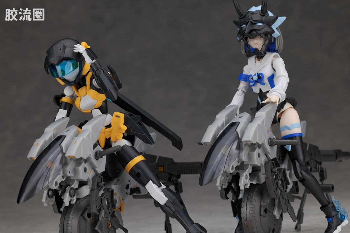 30MM 1/144 Extended Armament Vehicle Exa Vehicle(金属色加农机车ver.) - 图片