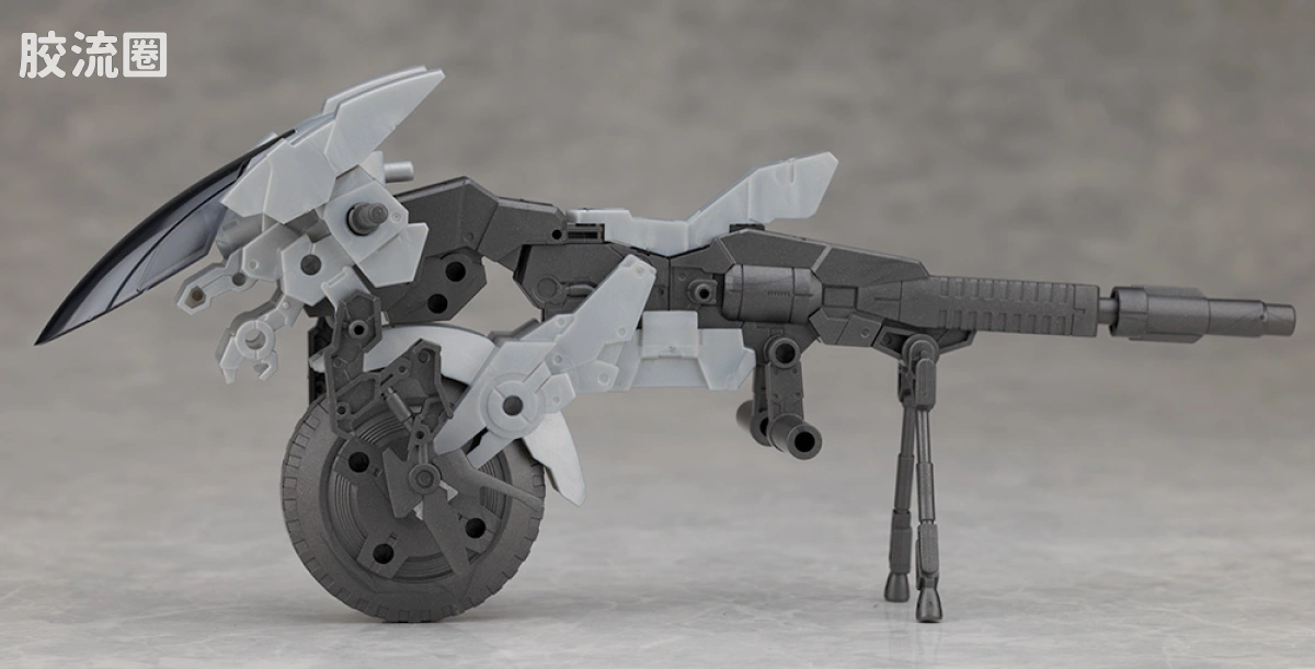 30MM 1/144 Extended Armament Vehicle Exa Vehicle(金属色加农机车ver.) - 图片