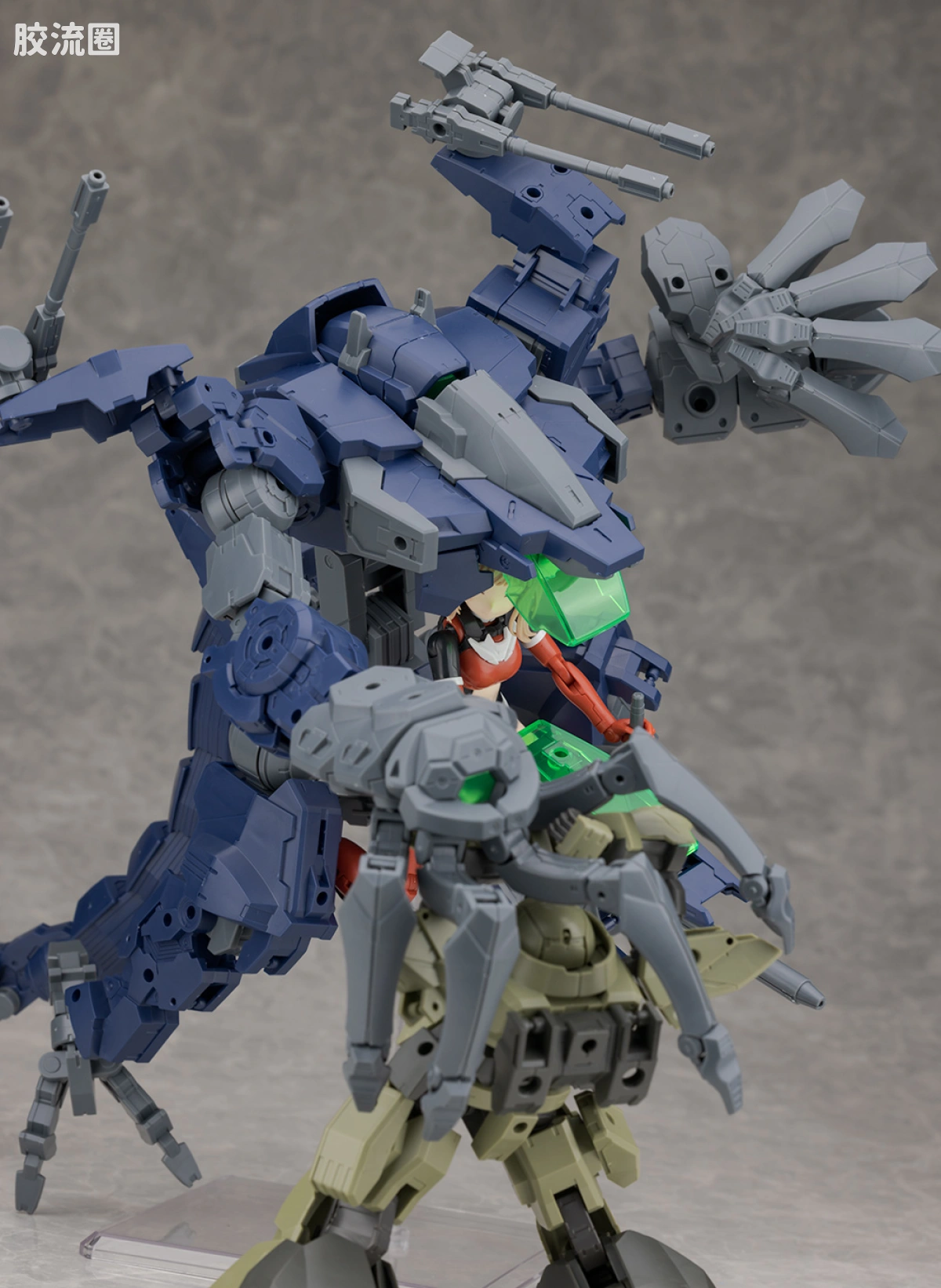 30MM 1/144 Extended Armament Vehicle Exa Vehicle (多足机械 Ver.) - 图片