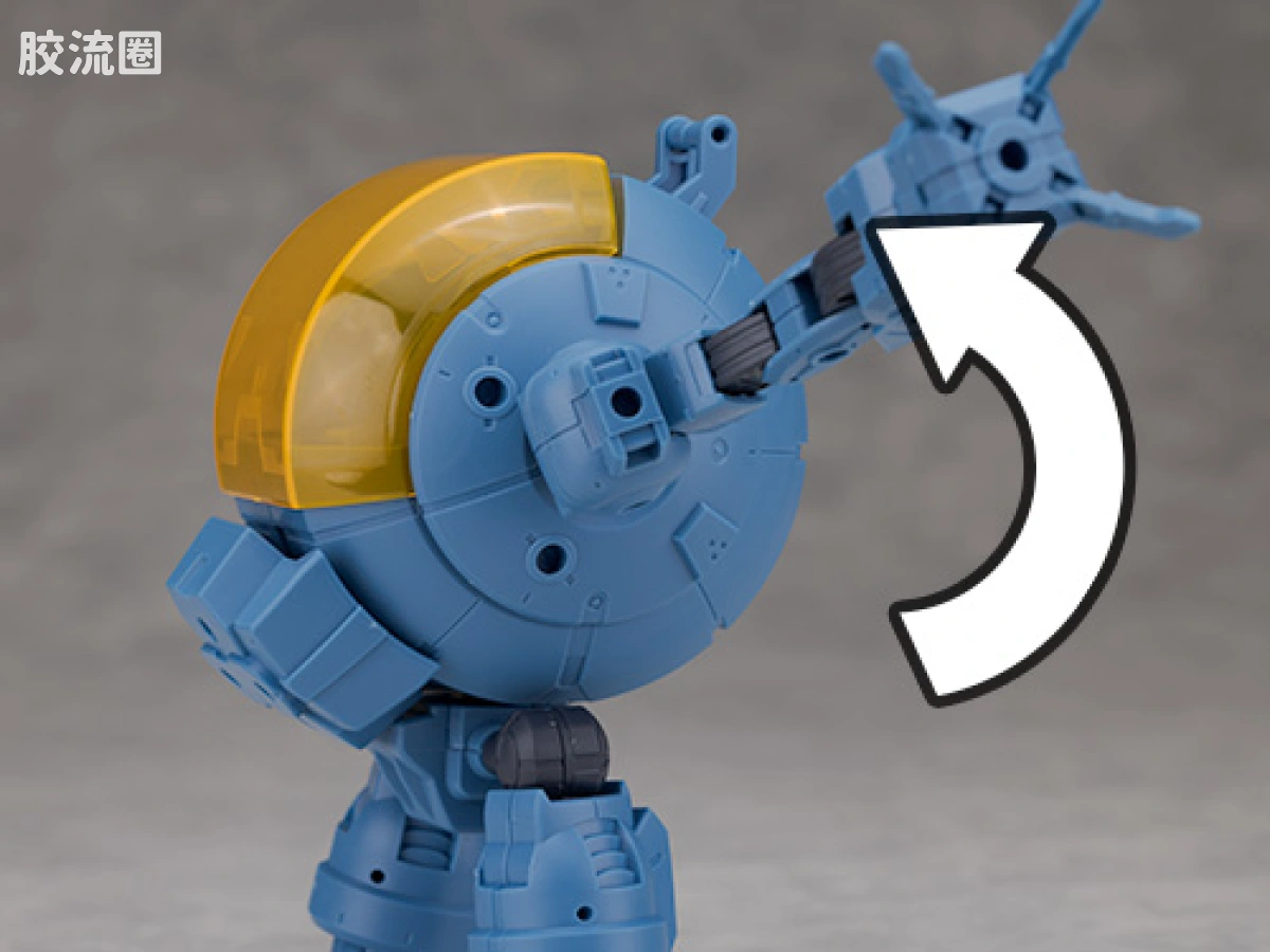30MM 1/144 Extended Armament Vehicle EV-24 (水中探索机Ver.) - 图片