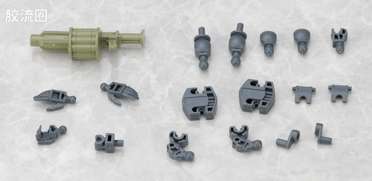 30MM 1/144 Extended Armament Vehicle EV-12 Exa Vehicle(装甲突击机Ver.) - 图片