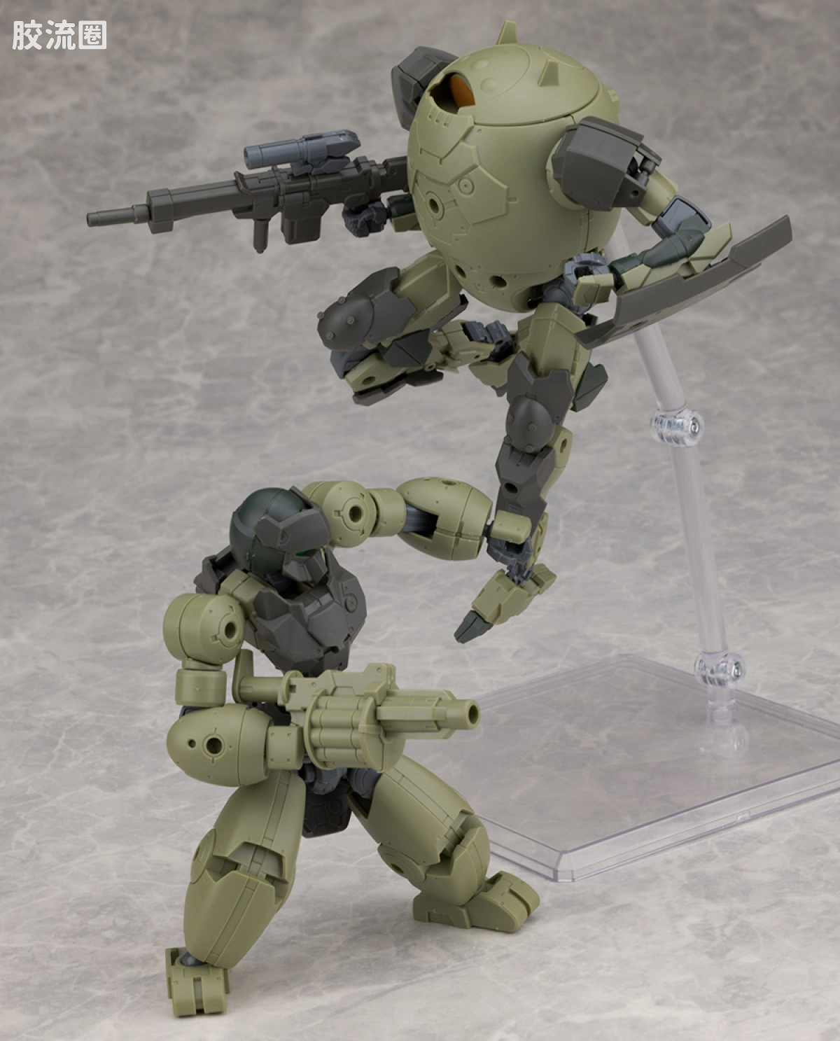30MM 1/144 Extended Armament Vehicle EV-12 Exa Vehicle(装甲突击机Ver.) - 图片