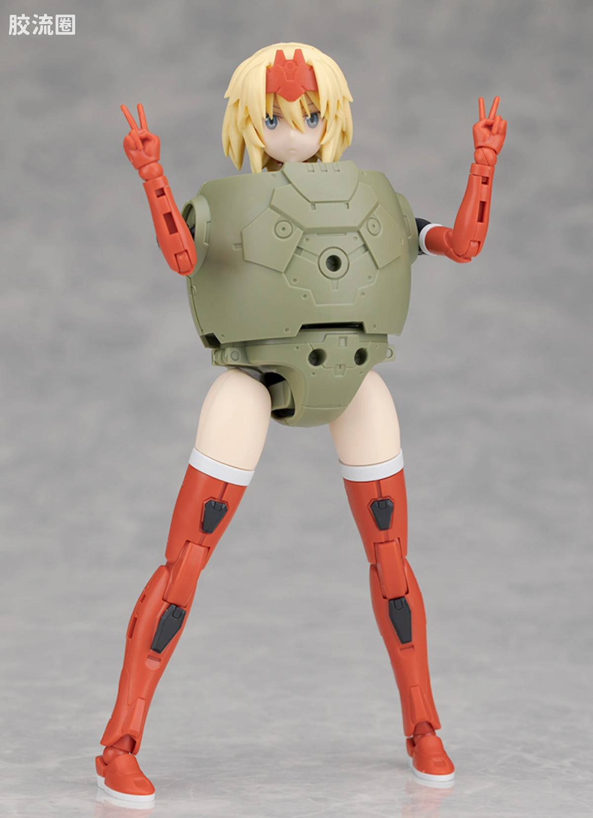 30MM 1/144 Extended Armament Vehicle EV-12 Exa Vehicle(装甲突击机Ver.) - 图片